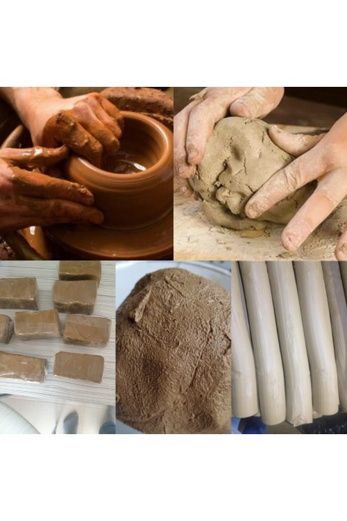 KAHVERENGİ DOĞAL KİL HAMURU (250 G)